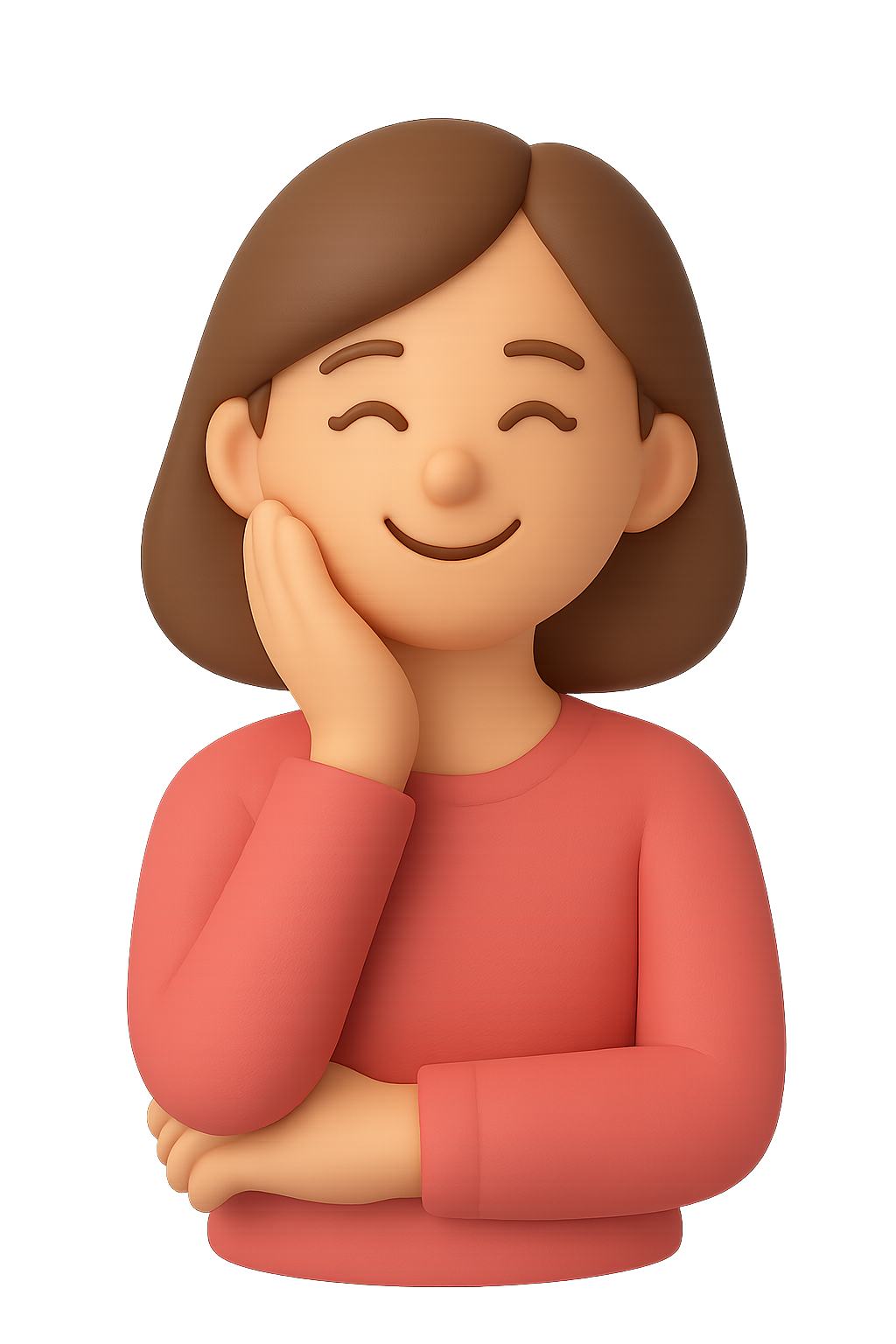 긍정적인 여성