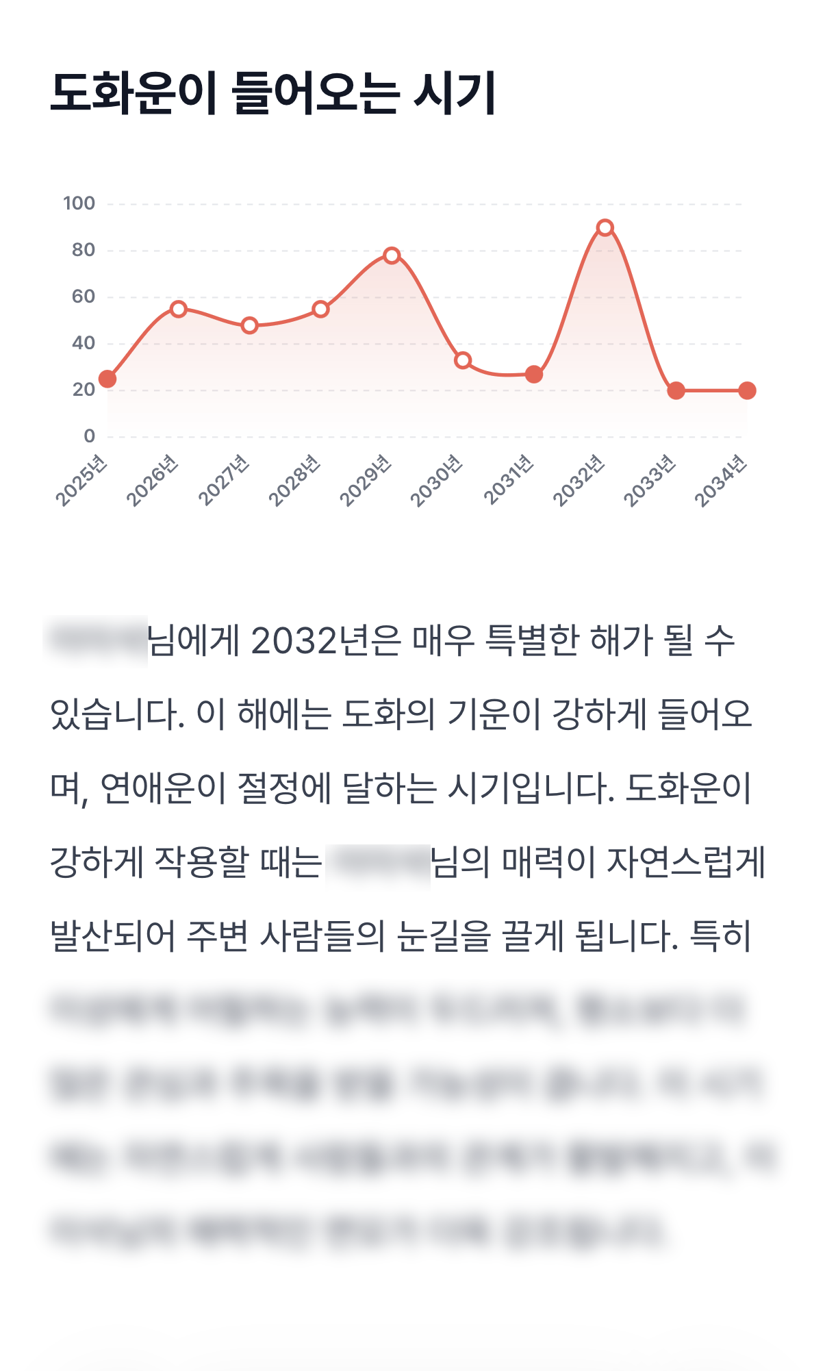 도화로 알아보는 나의 매력 지수 미리보기 이미지 4