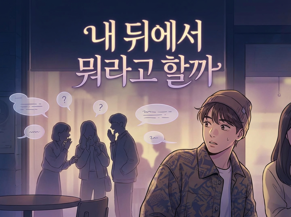 내 뒤에서 뭐라고 할까