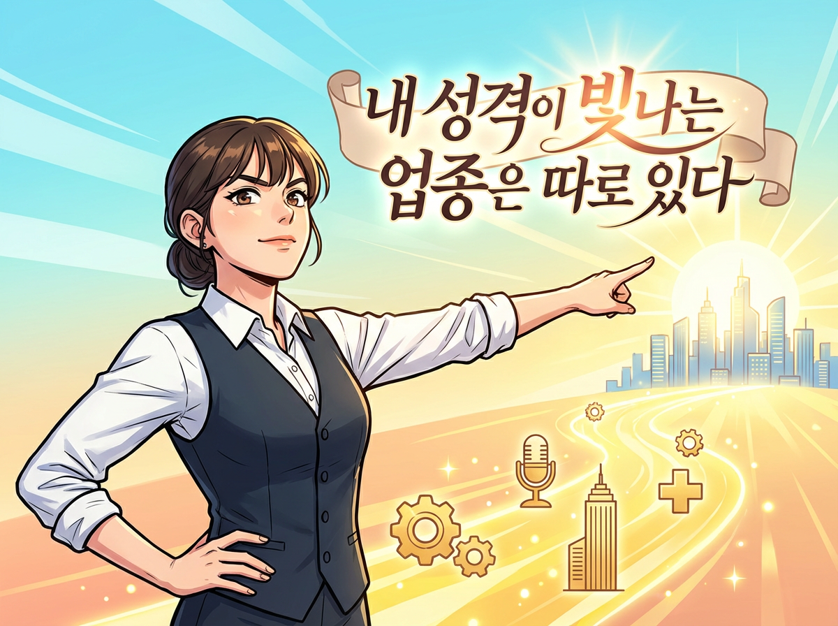 내 성격이 빛나는 업종은 따로 있다