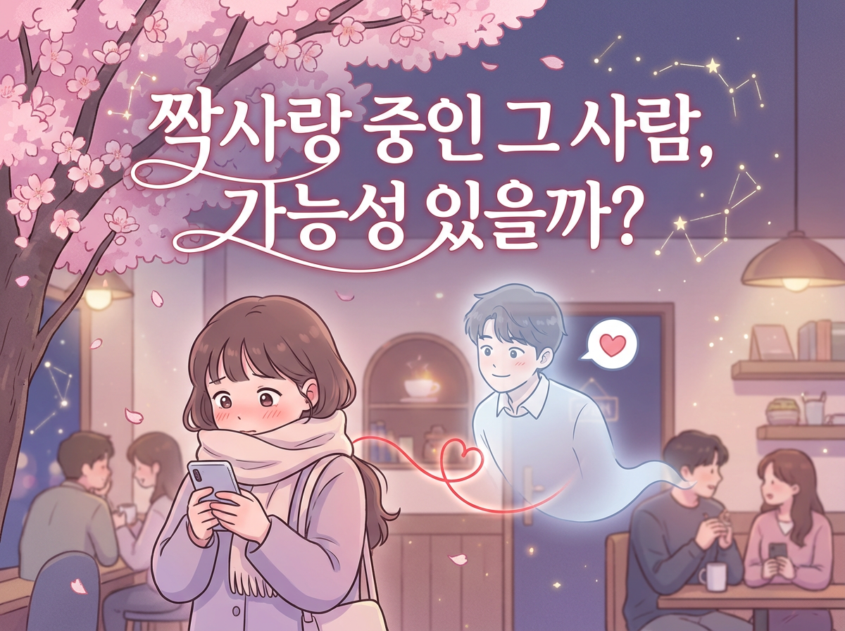 짝사랑 중인 그 사람, 가능성 있을까?