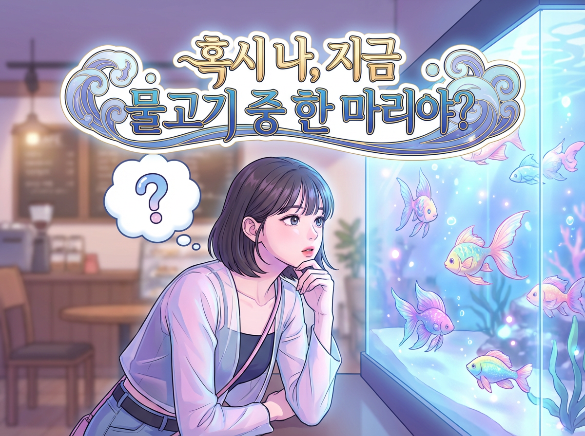 혹시 나, 지금 물고기 중 한 마리야?