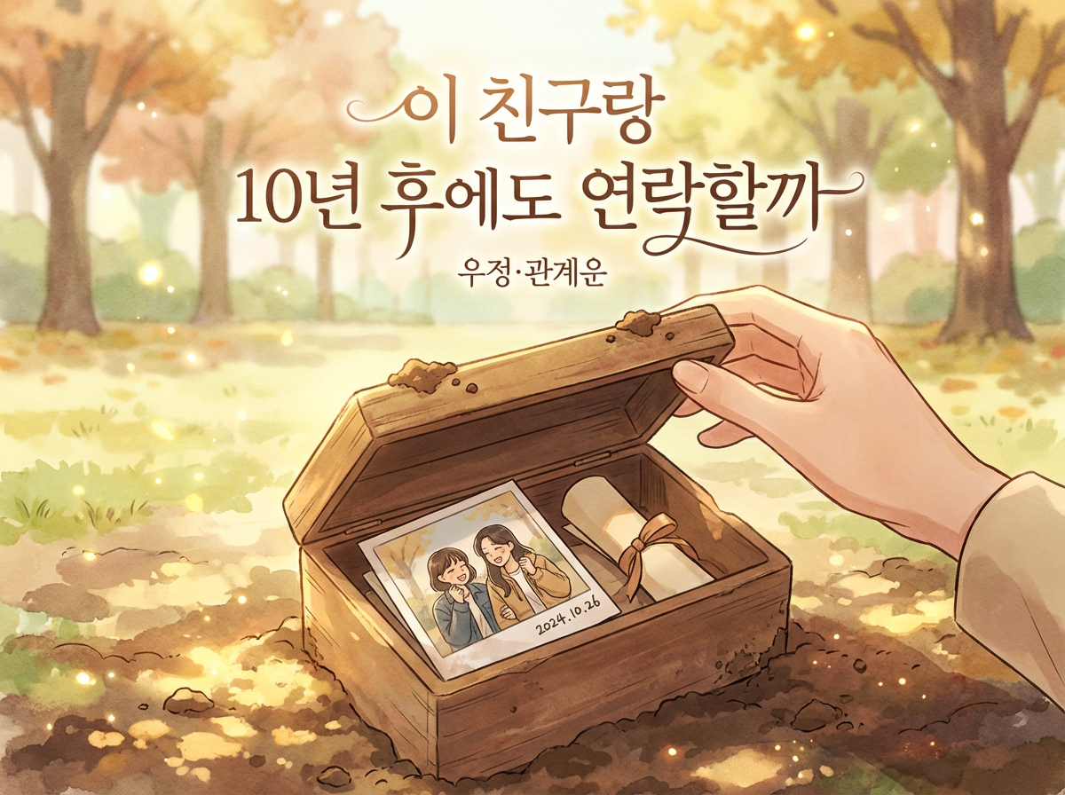 이 친구랑 10년 후에도 연락할까