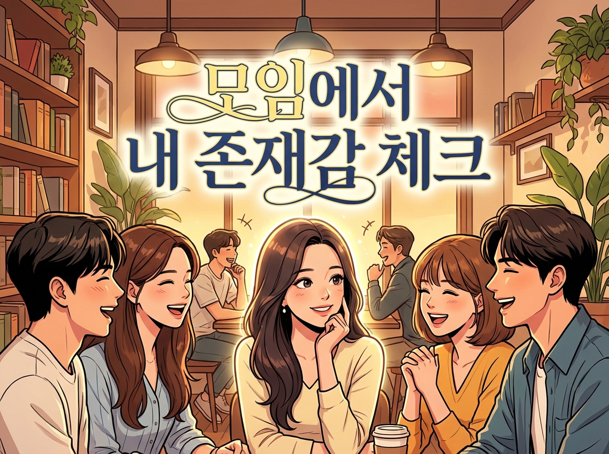 모임에서 내 존재감 체크