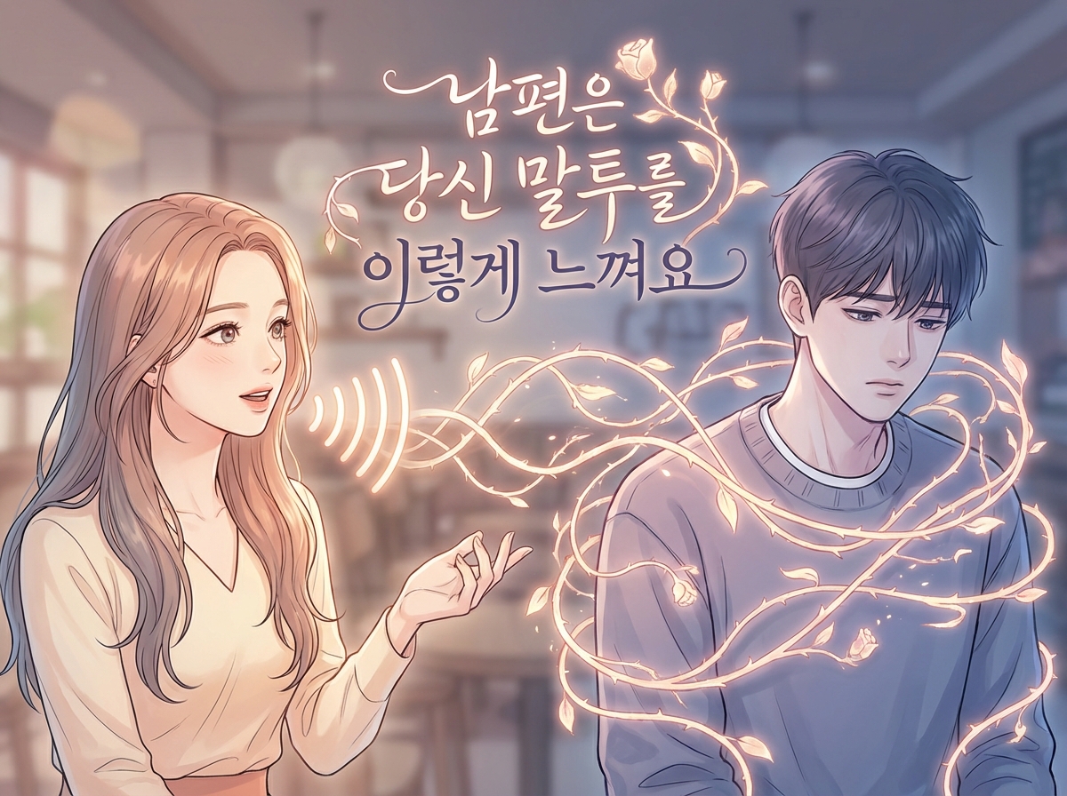 배우자는 당신 말투를 이렇게 느껴요