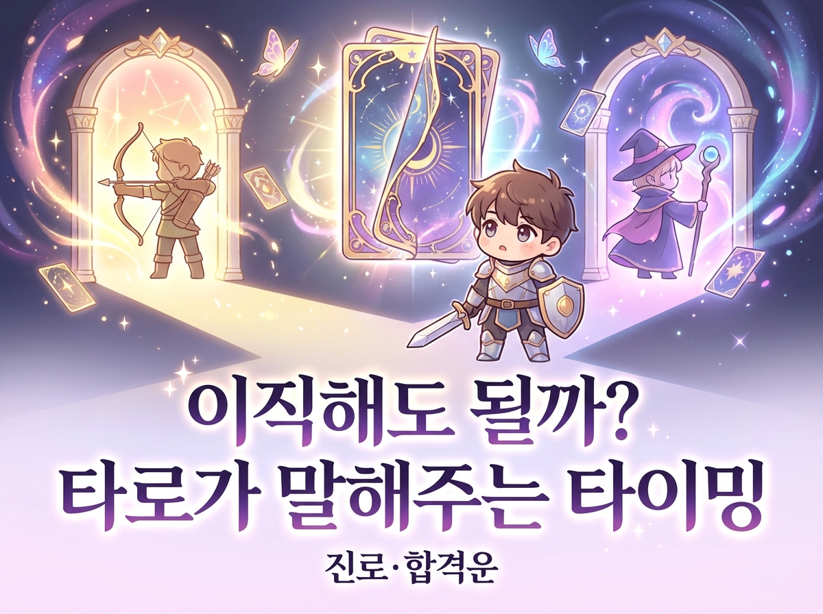 이직해도 될까? 타로가 말해주는 타이밍