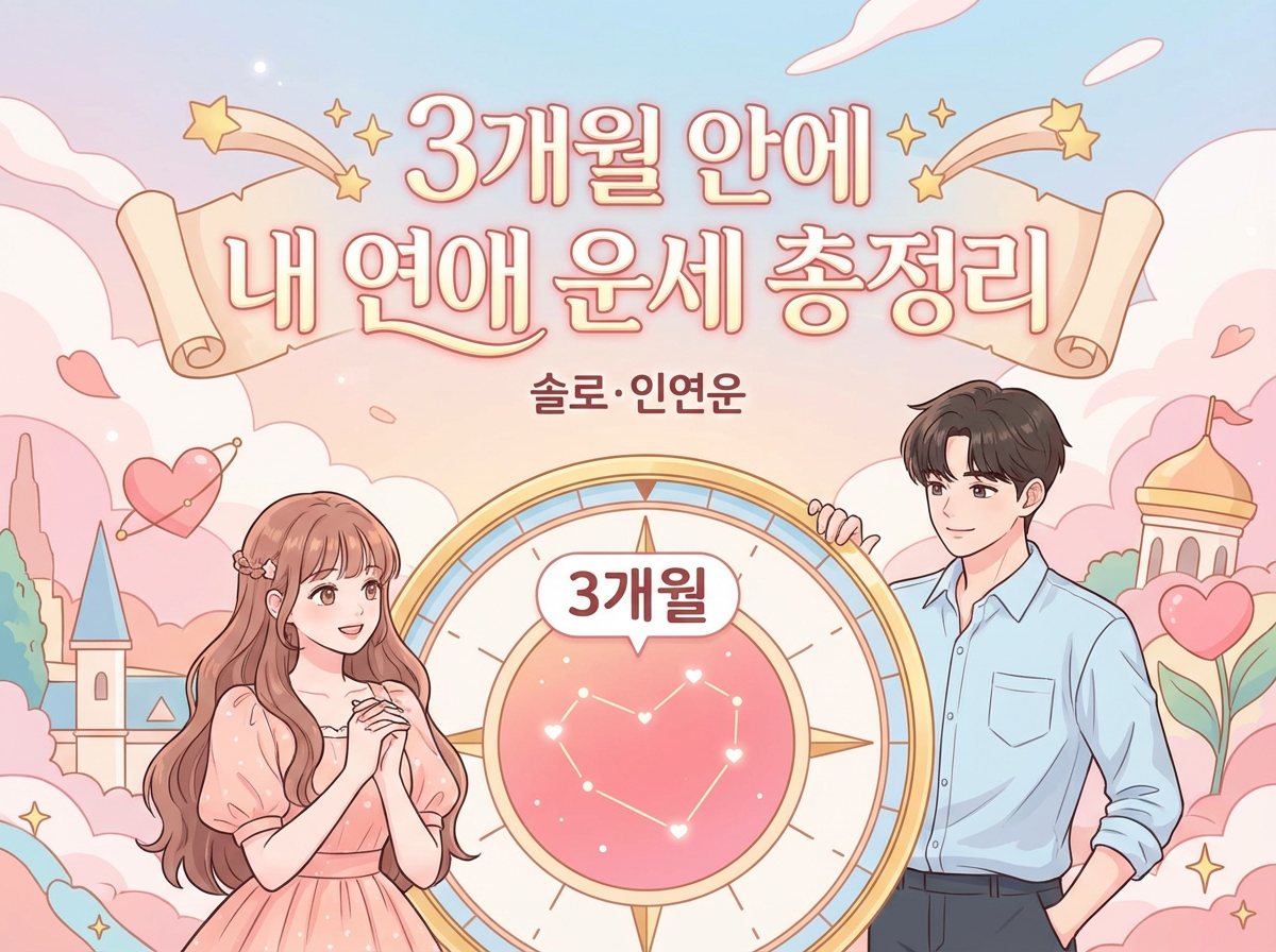 3개월 내 연애운 총정리