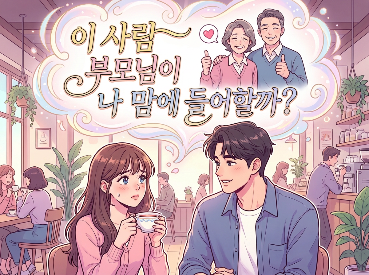 이 사람 부모님이 나 맘에 들어할까?