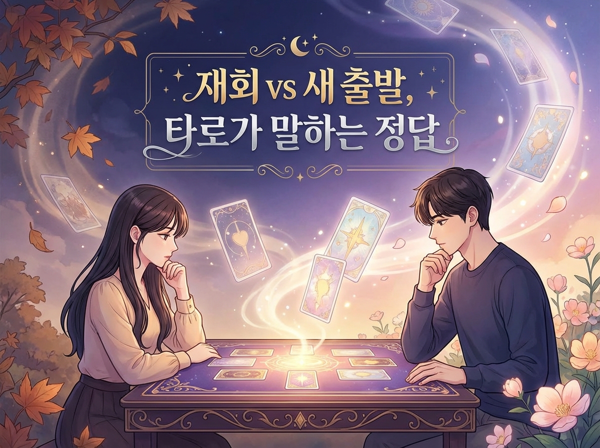 재회 vs 새 출발, 타로가 말하는 정답