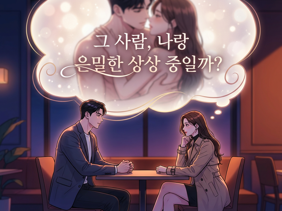 그 사람, 나랑 은밀한 상상 중일까?