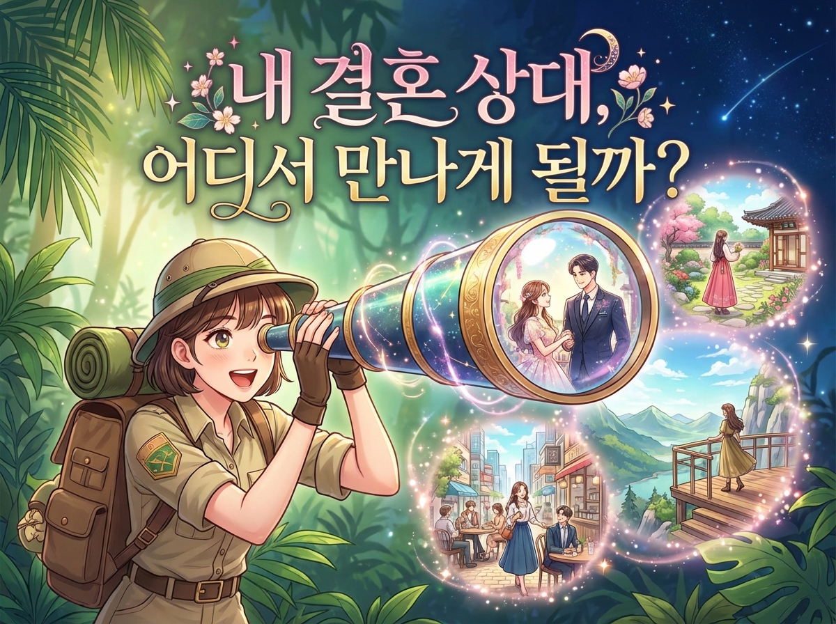 내 결혼 상대, 어디서 만나게 될까?