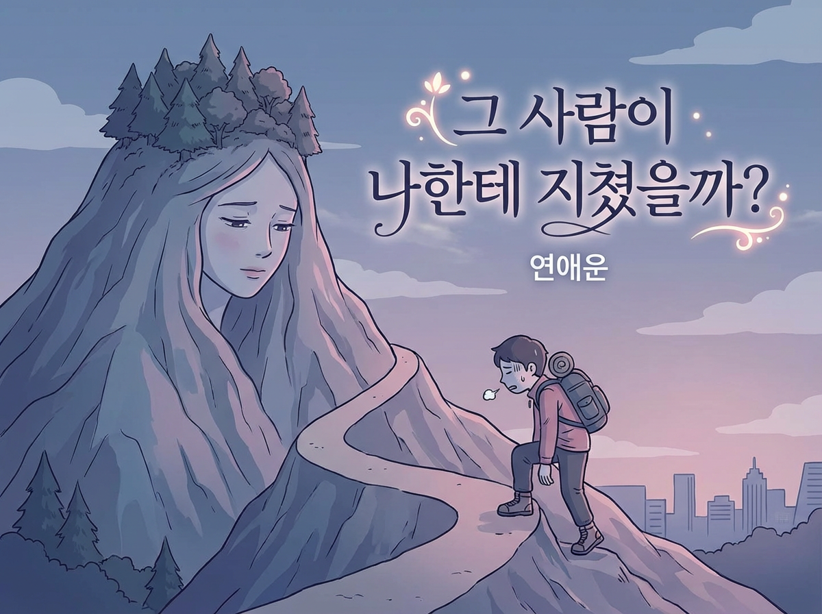 그 사람이 나한테 지쳤을까?